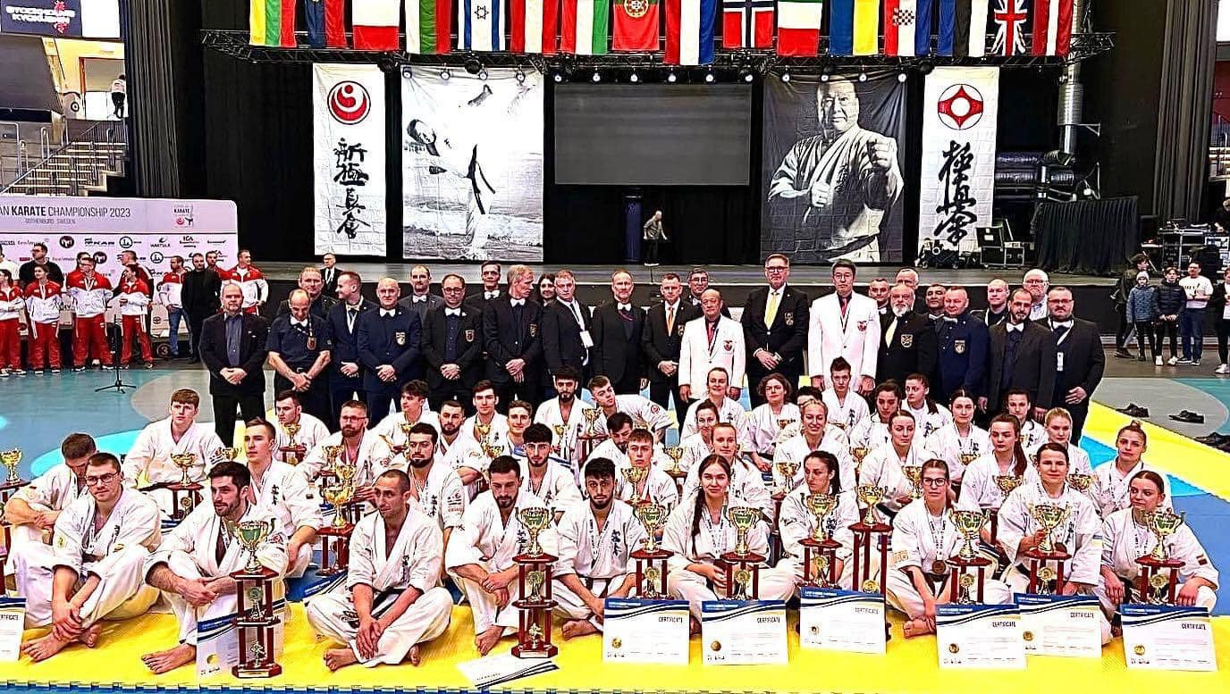 Shinkyokushin Karate European Championship-2023 Göteborg, (Svédország) - Partille Aréna