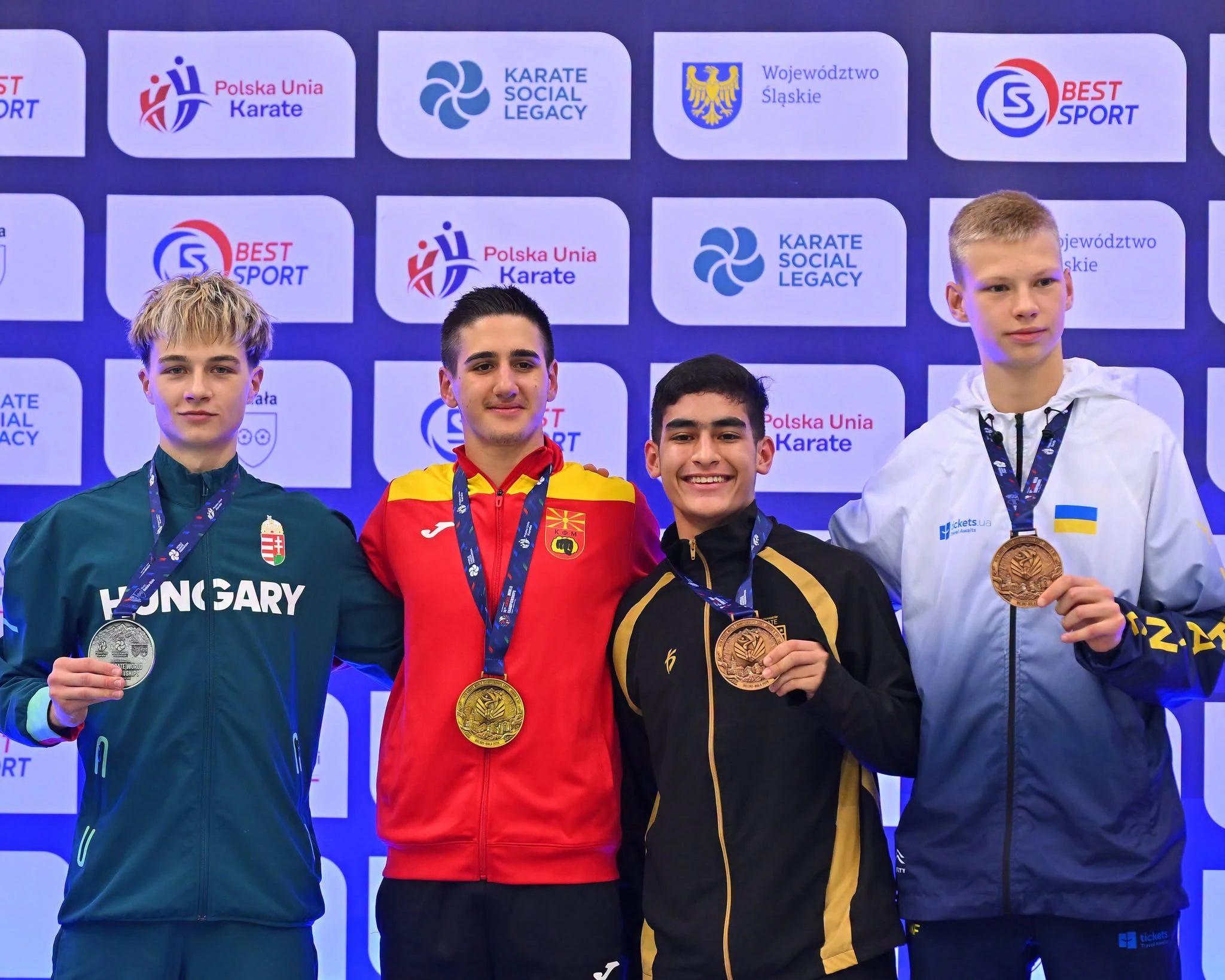 Ezüstérmet nyert a Bagi Ádám a rekordlétszámú karate vb-n