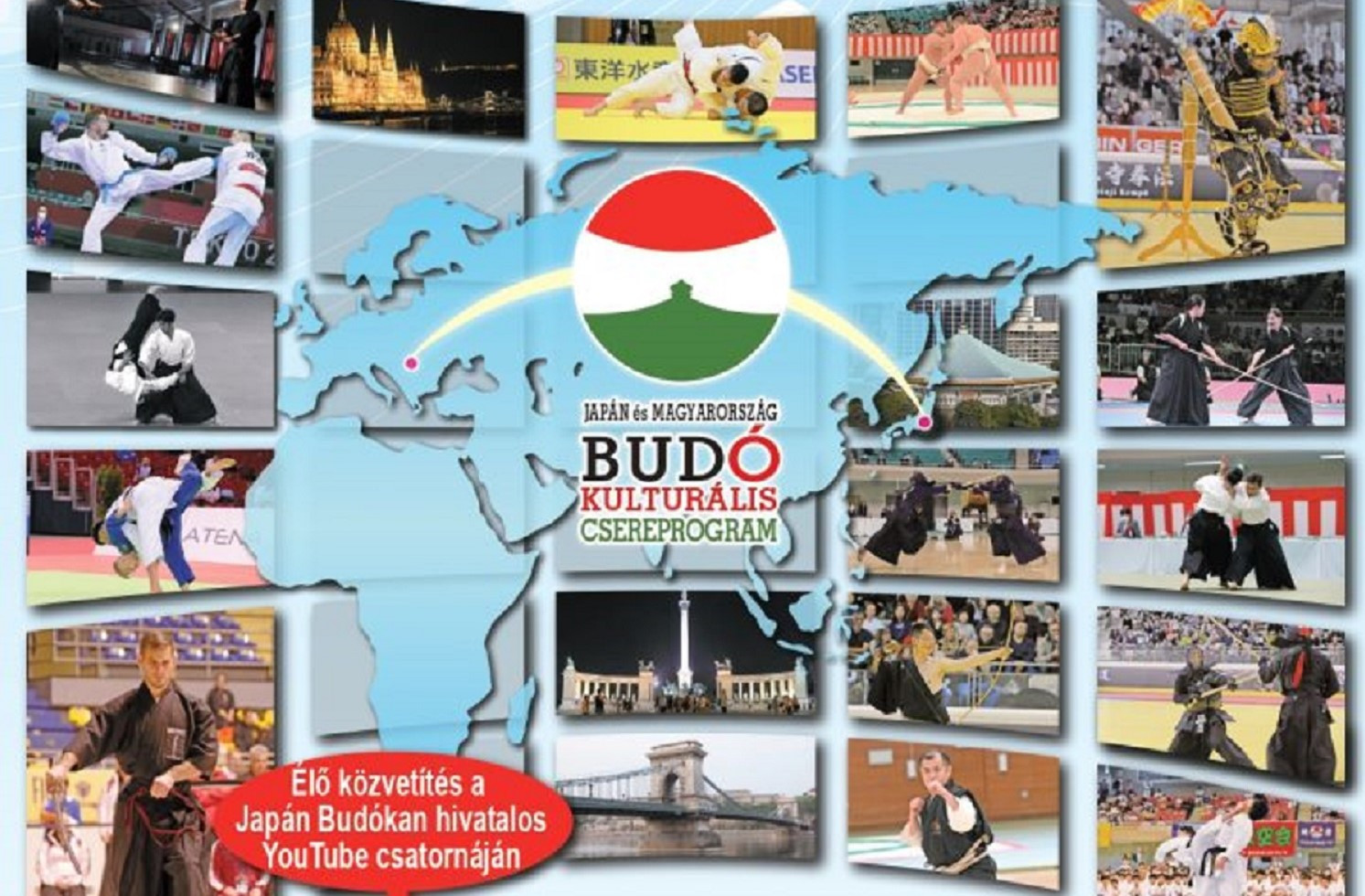 Japán és magyar budó harcosok online találkozója