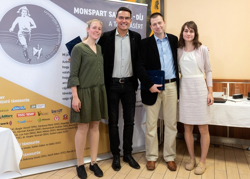 Tájfutás: Először adtak át Monspart Sarolta-díjat
