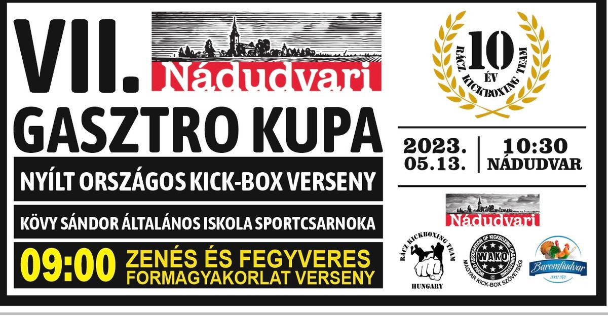Kick-box: kezdők és haladók is versenyeztek Nádudvaron