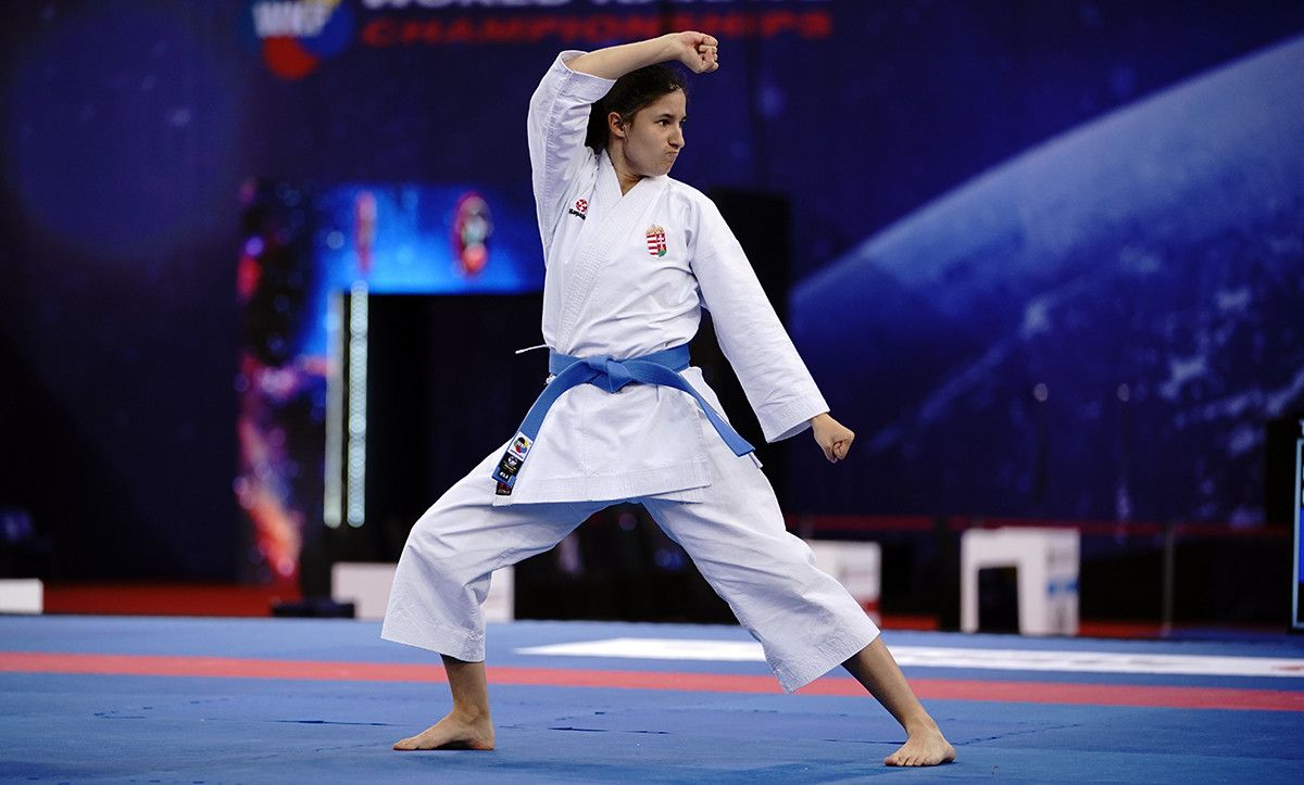Karate vb: A para-karatés Kákosy Olívia élete egyik legfontosabb versenyére készül