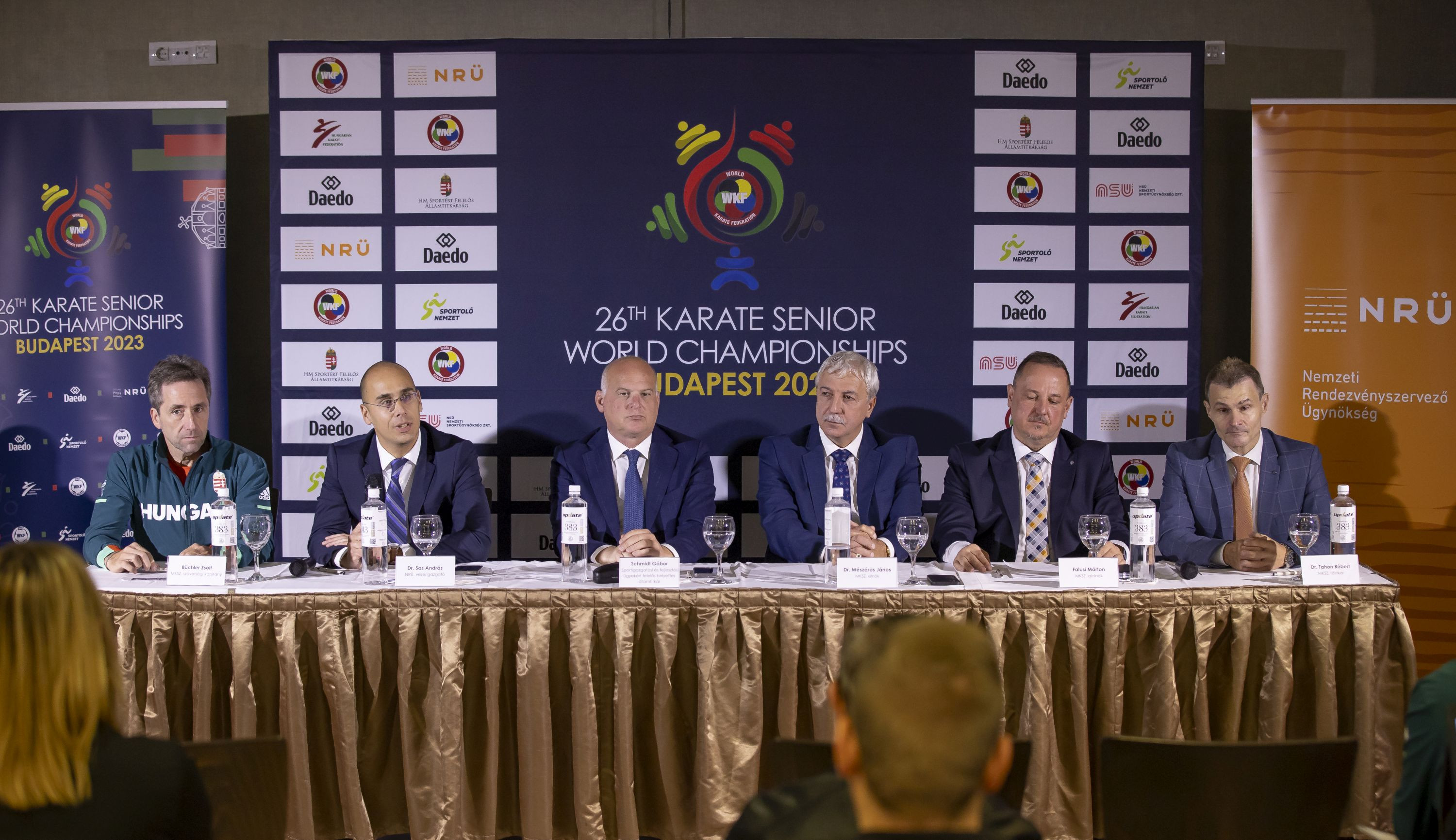 A 26. Karate Világbajnokság sajtótájékoztatója - 2023.10.20.