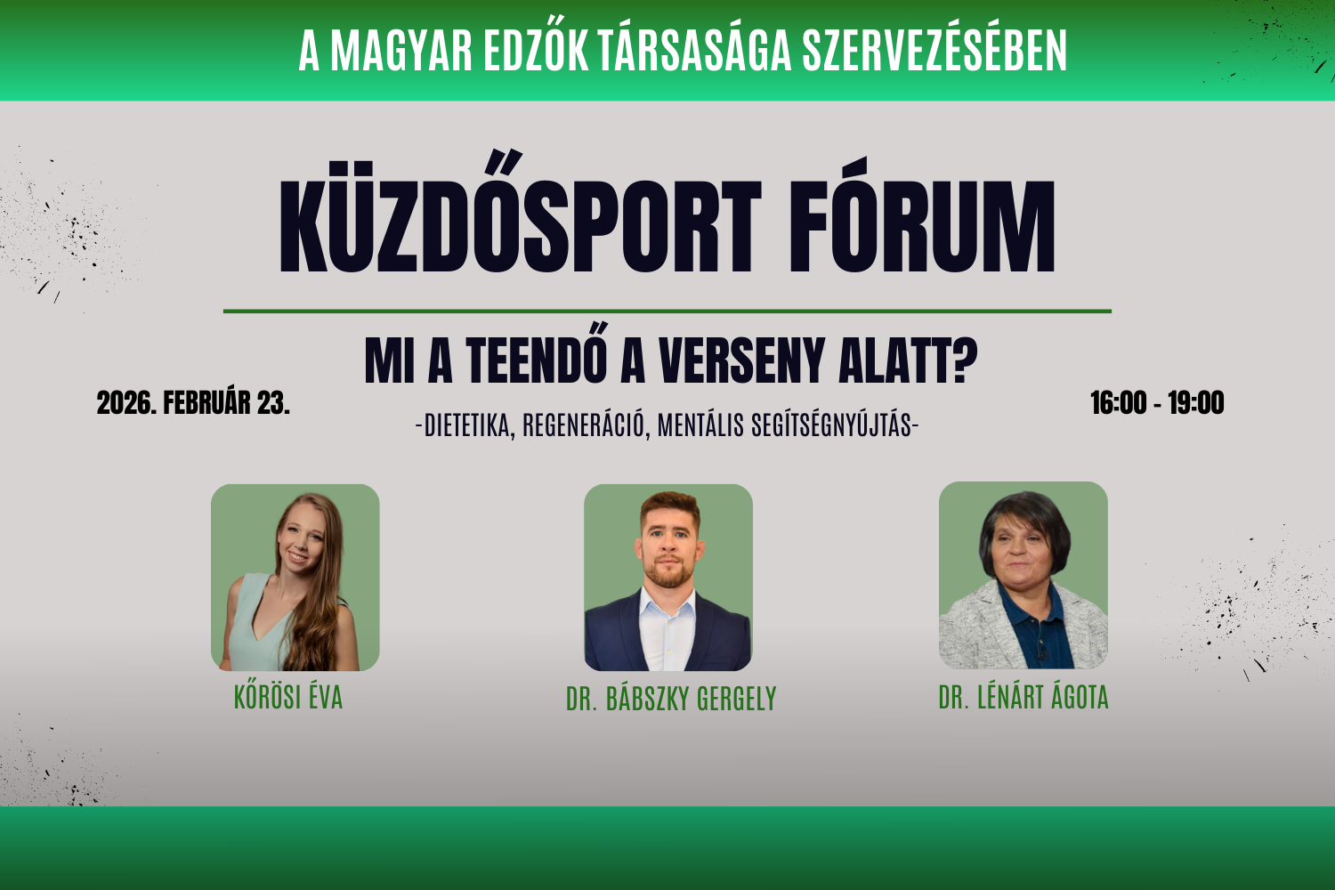 Magyar Edzők Társasága Küzdősport Fórumot rendez