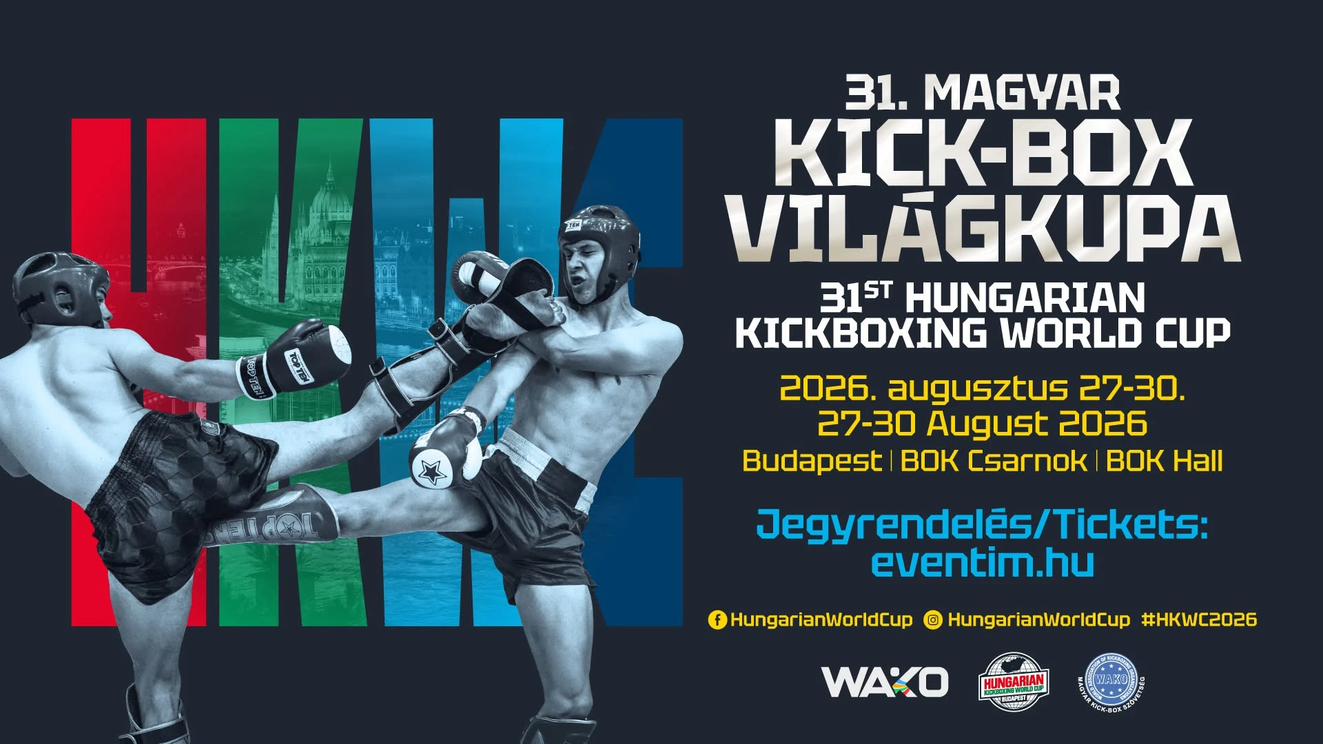 A világ egyik legrangosabb kick-box versenye a hétvégi budapesti világkupa
